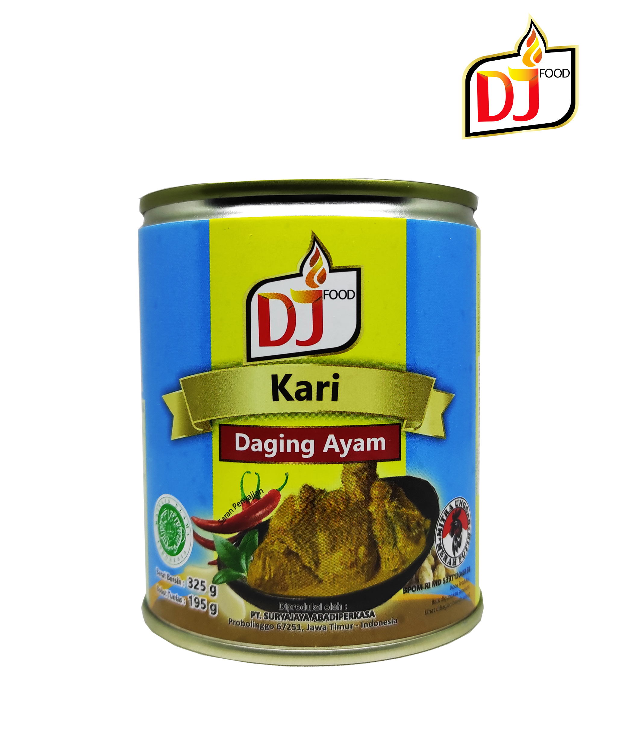 DJ Food Kari Ayam 325 gram